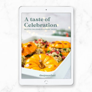Ebook de recetas festivas «A Taste of Celebration»